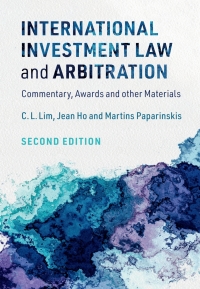 International Investment Law and Arbitration Ebook